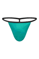 KINIKI Collection ＜Lady Cat＞ Oxford G-String Turquoise画像